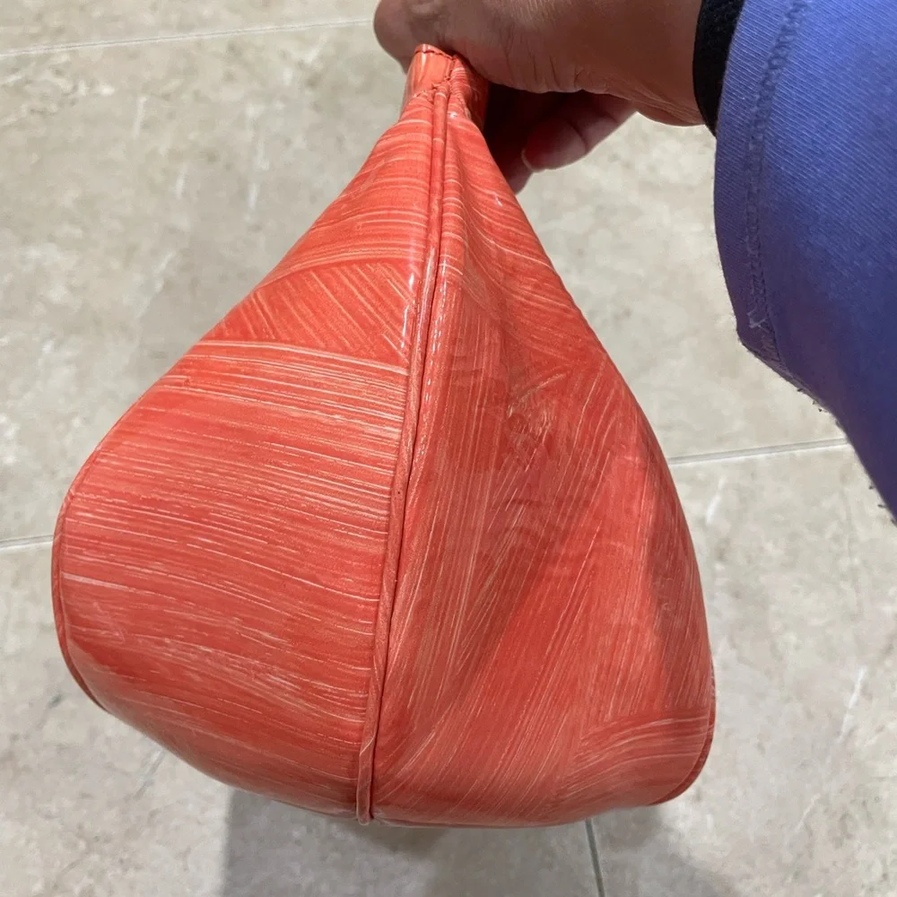 Oscar de la Renta Coral Goya Satchel - Picture 10 of 10